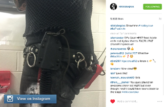 Mötley Crüe's Bassist, Nikki Sixx, Shows Off DPx Knife on Tour