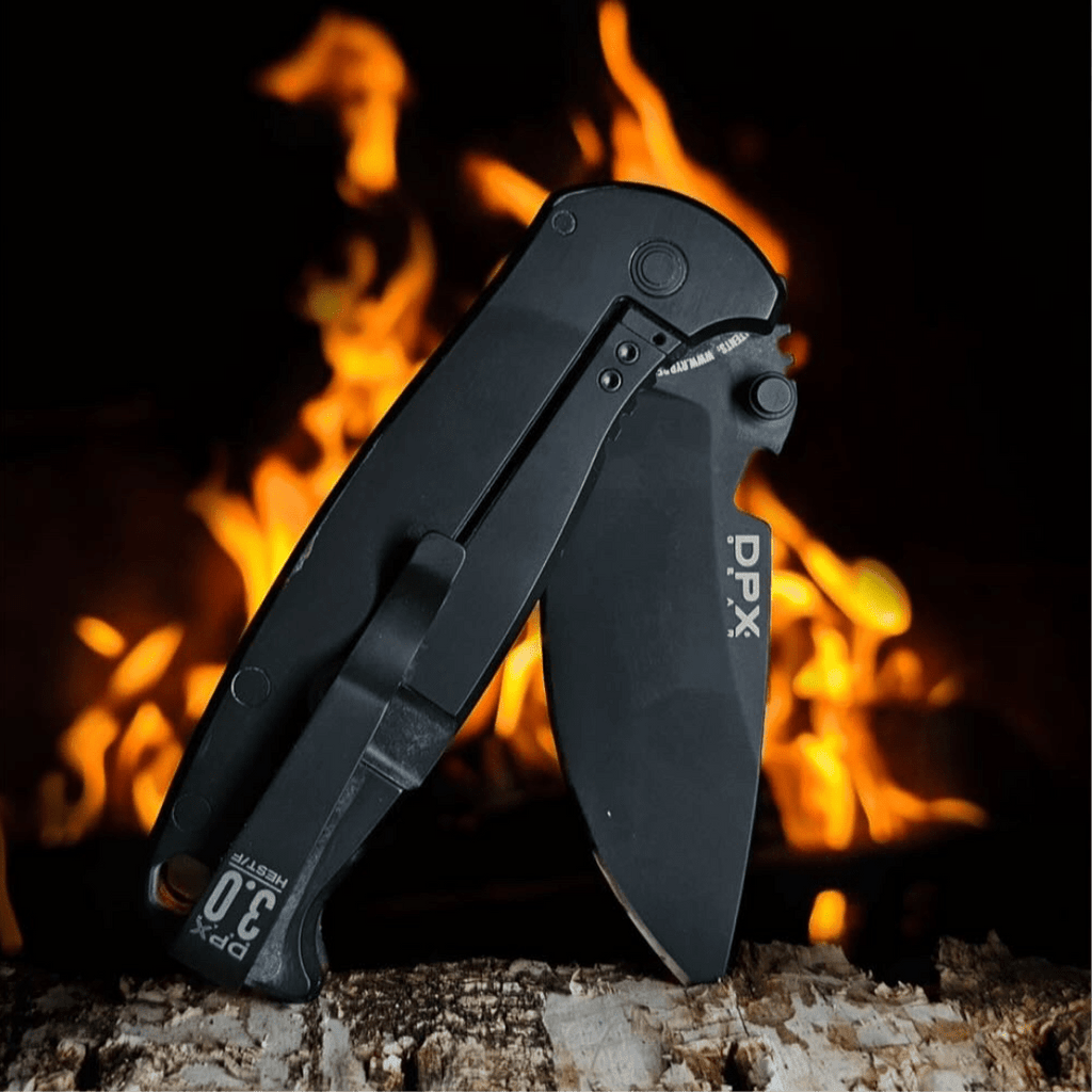 DPx HEST/F 3.0 Triple Black RH Plain Edge–Sleipner - DPx Gear Inc.