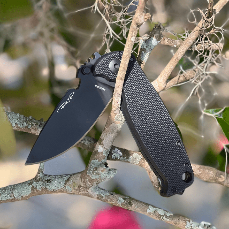 DPx HEST/F 3.0 Triple Black RH Plain Edge–Sleipner - DPx Gear Inc. DPx HEST/F 3.0 Triple Black RH Plain Edge–Sleipner - DPx Gear Inc.
