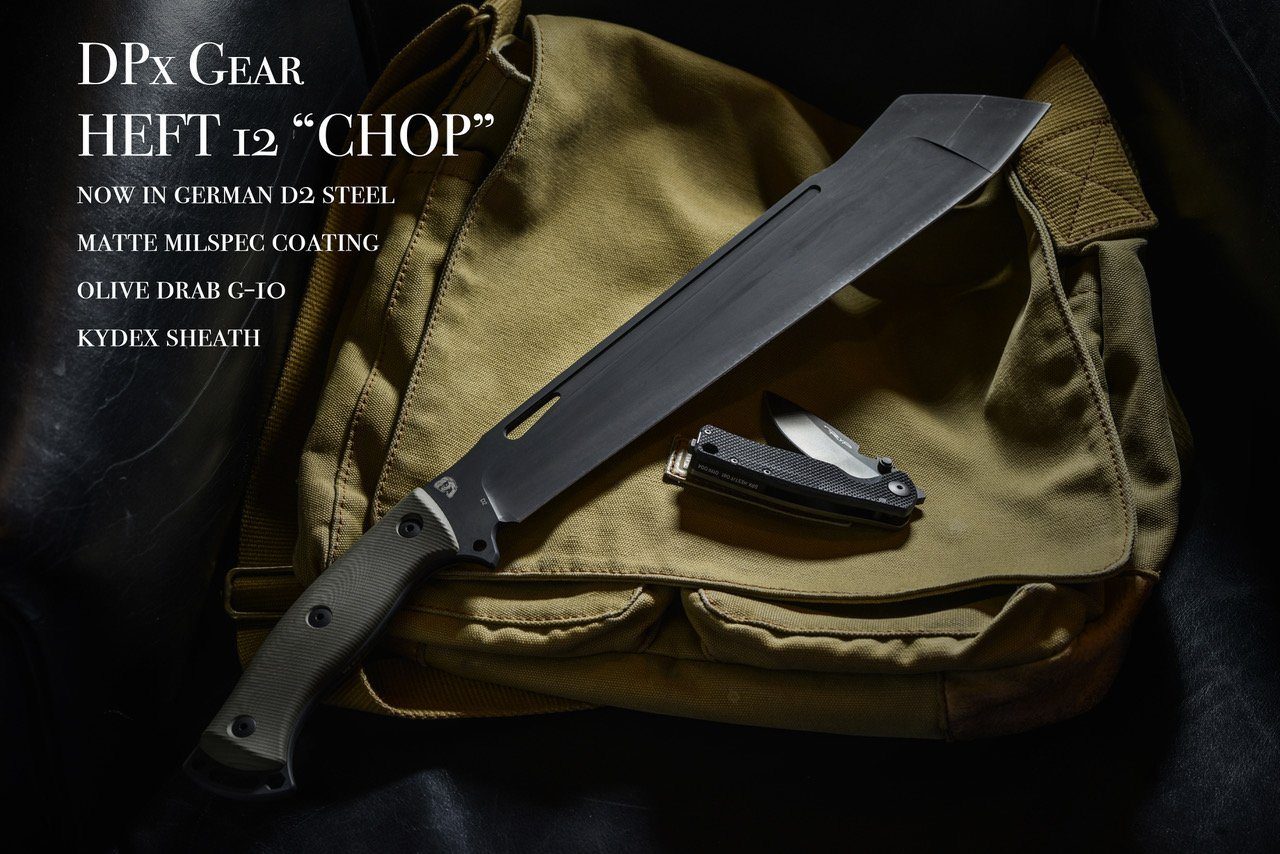 dpx gear heft 12 chop DPx HEFT 12 CHOP OD - NO SHEATH