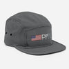 DPx Gear American Flag Logo 5 Panel Camper Hat - DPx Gear Inc.